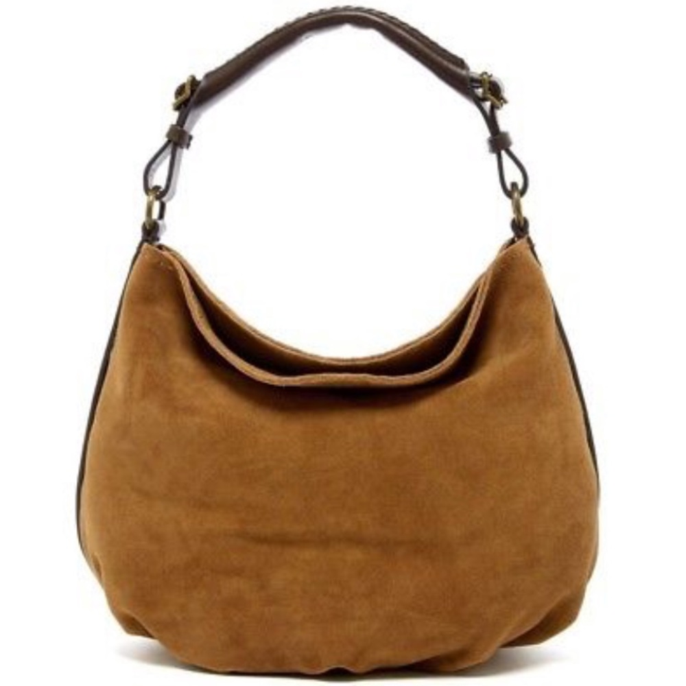 UGG Australia Heritage Suede Hobo Shoulder Bag